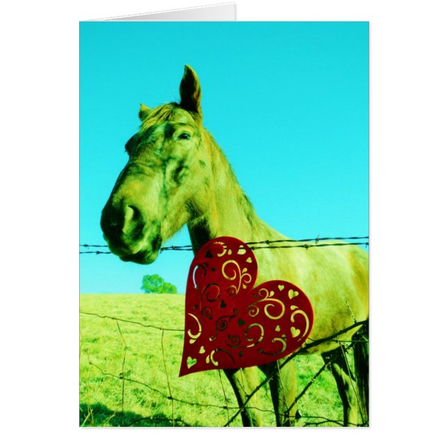 Red Heart and  Horse (Front)