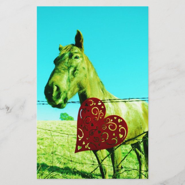 Red Heart and  Horse (Front)