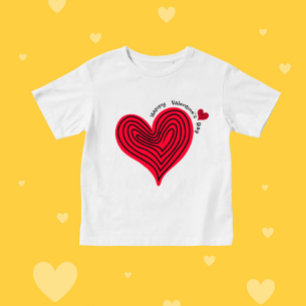 Red heart baby T-Shirt