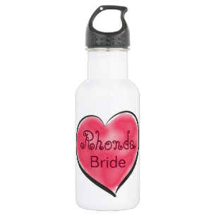 Red Heart Bride 532 Ml Water Bottle