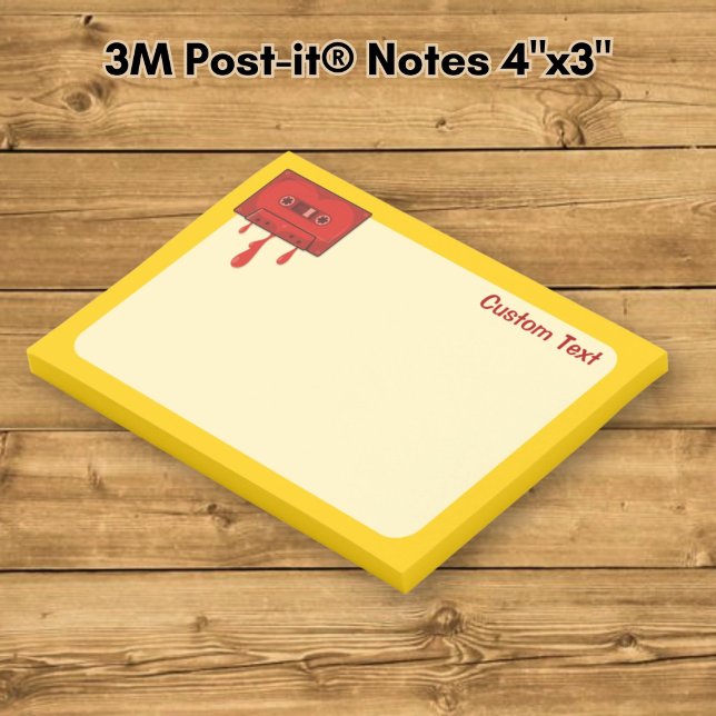 Red Heart Cassette Post-it Notes (Creator Uploaded)