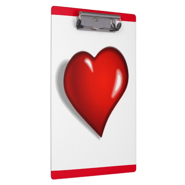 RED HEART CLIPBOARD (Right)