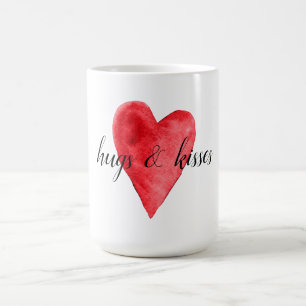 Red Heart Coffee Mug
