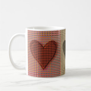 Red Heart Coffee Mug
