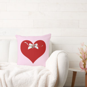 Red Heart Cushion