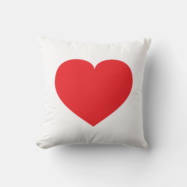 Red heart  cushion (Front)