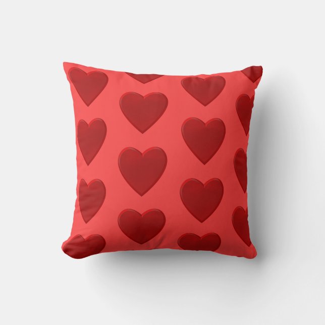 Red Heart Cushion (Front)