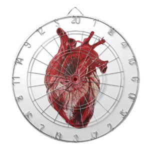 Red Heart Dartboard