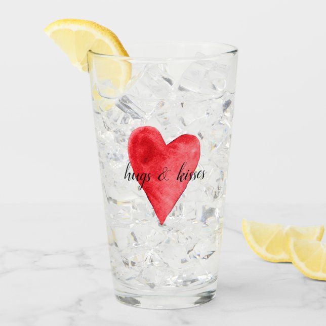Red Heart Glass (Front Ice)