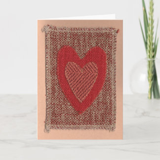 Red Heart Holiday Card