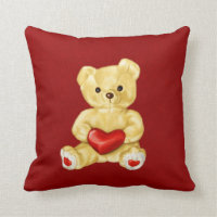 Red Heart Hypnotising Cute Teddy Bear