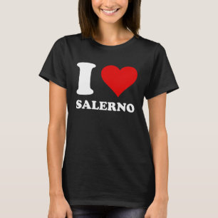 Red Heart I Love Salerno T-Shirt