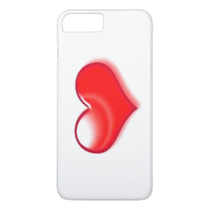 Red Heart iPhone 7 Plus Case