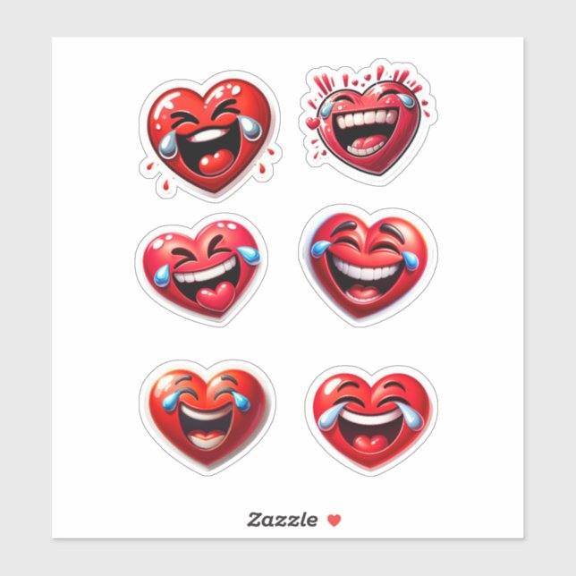 Red Heart Laughing  (Sheet)