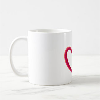 Red Heart Love Mug
