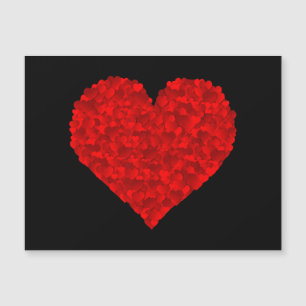 Red Heart Love Valentines for Girlfriend Women Him