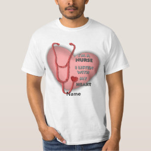 Red Heart Nurse T-Shirt
