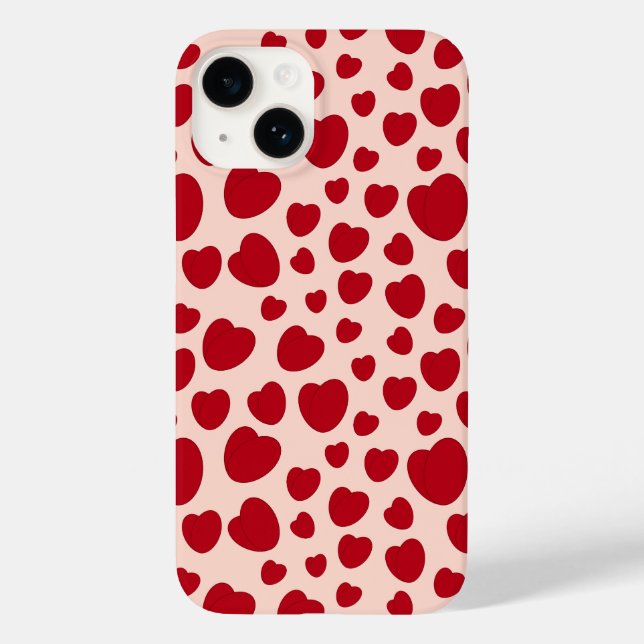 Red Heart  Phone Case  Valentine (Back)