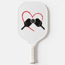 Red Heart pickleball paddles