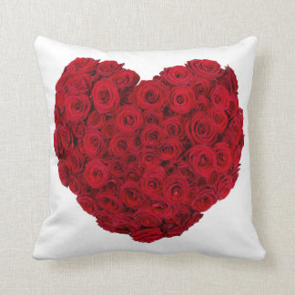 Red heart pillow