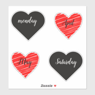 Red heart romantic valentine