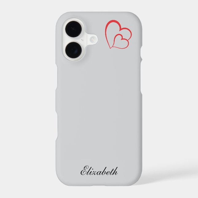 red heart shape colorful background personalized  (Back)