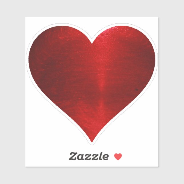RED HEART STICKER (Sheet)