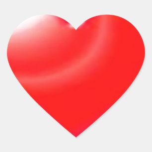 Red Heart Sticker