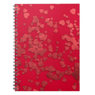 Red heart sticker digital notebook