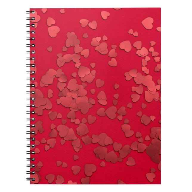 Red heart sticker digital notebook (Front)