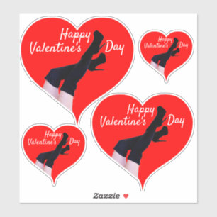 Red Heart Thigh-high Boots Valentine Thunder_Cove