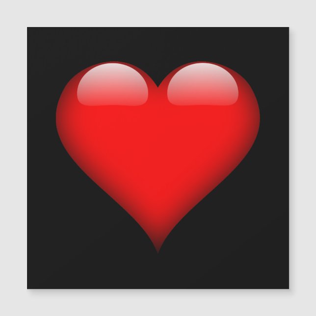 Red Heart Trendy Love Wedding (Front)