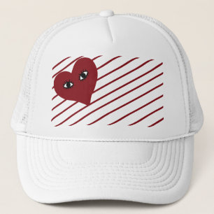 Red Heart Trucker Hat