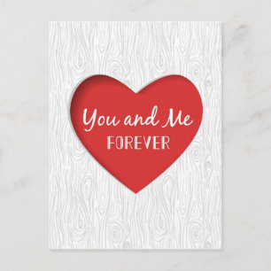 Red Heart Valentine's Day Card
