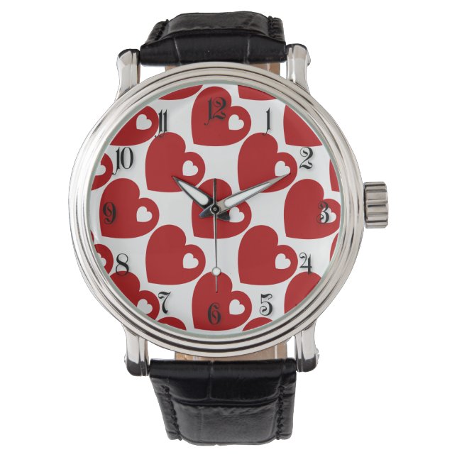 Red heart watch (Front)