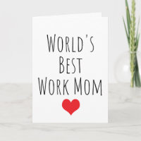 Red Heart  World's Best Work Mum