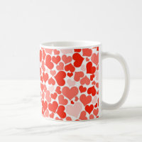 Red Hearts Background