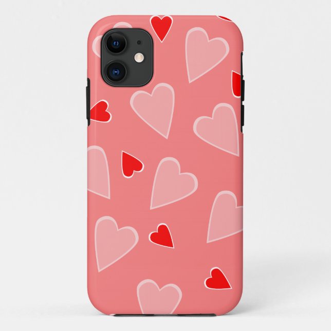 Red Hearts case (Back)