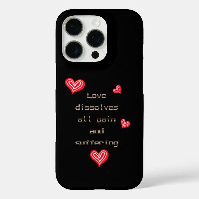 Red hearts Case-Mate iPhone case (Back)