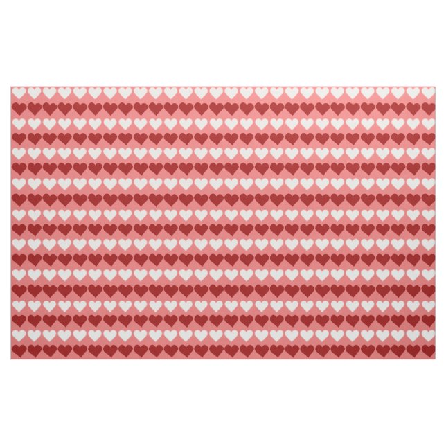 Red Hearts Fabric Red Love Valentine's Fabrics (Fat Quarter)