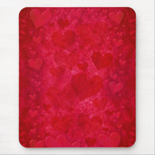 Red Hearts  Mousepad