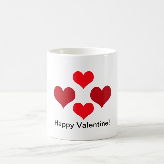 Red Hearts Mug (Center)