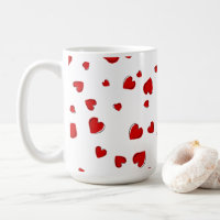 Red Hearts Personalised