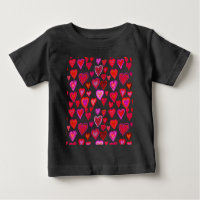 Red hearty design T-Shirt