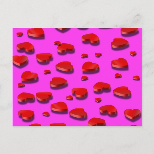 Red Heats 3D Postcard (Front)