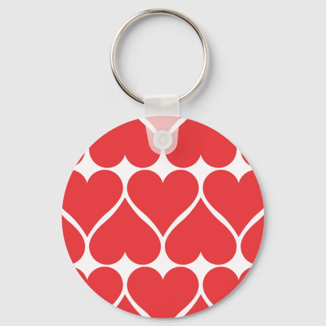 Red heats key ring (Front)
