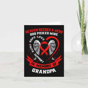 Red Heaven Needed A Hero God Picked My Grandpa Hea Card