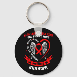 Red Heaven Needed A Hero God Picked My Grandpa Hea Key Ring