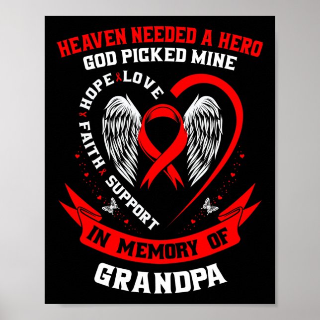 Red Heaven Needed A Hero God Picked My Grandpa Hea Poster (Front)
