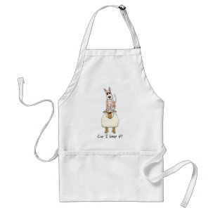Red Heeler Backing Sheep Standard Apron